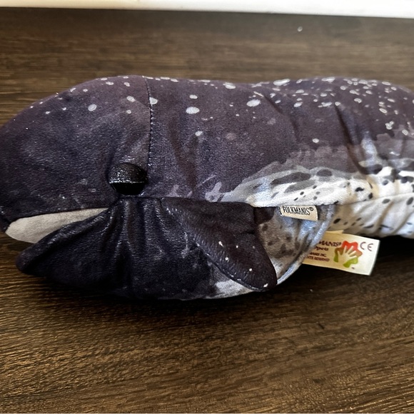 Folkmanis Puppets Narwhal Hand Full-Body Puppet Plush Stuffed Animal 27" Long - Picture 2 of 5